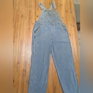 Vintages 90's Women's Blue Denim Overalls